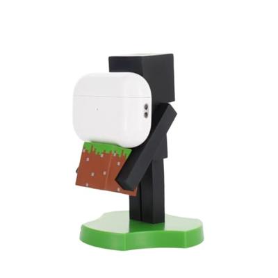 Minecraft Enderman Holdems Cable Guys Mini Device Holder and Phone Stand 12cm - thumbnail