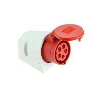 GP CEE 5P/32A/400V opbouw wcd rood - 6313174 - thumbnail