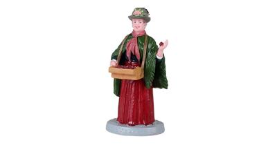 Lemax sugar plum seller kerstdorp figuur type 1 Caddington Village 2021