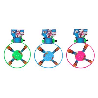 Gametime Vliegende Schijf met Trekkoord - 26cm Gametime Vliegende Schijf met Trekkoord - 26cm