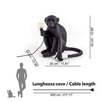 Seletti Monkey Outdoor Lampresin Sitting - thumbnail
