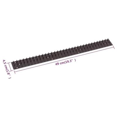 VidaXL Vogelpinnen set van 20 49 x 4,5 x 1,7 cm VidaXL Vogelpinnen set van 20 49 x 4,5 x 1,7 cm