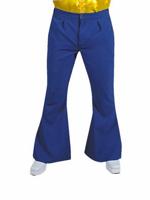 Hippie broek blauw man - thumbnail