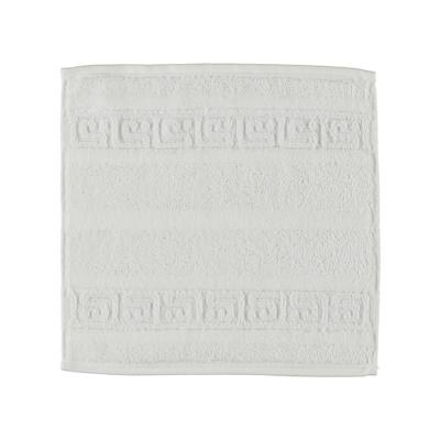 Cawö Cawö Noblesse Uni Gezichtsdoekje Wit