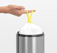 Brabantia Touch Bin Afvalemmer - wand - 3 liter - kunststof binnenemmer - matt steel 363986 - thumbnail