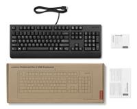 Lenovo 4Y41R64596 Toetsenbord USB QWERTZ, Duits Zwart - thumbnail
