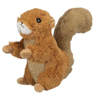Trixie hondenspeelgoed eekhoorn pluche gerecycled 20 cm 2 st