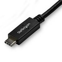 StarTech.com 3 m USB-C naar DVI kabel - 1920 x 1200 - zwart - thumbnail