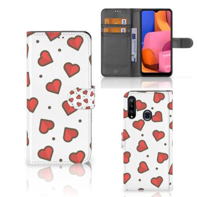 Samsung Galaxy A20s | Telefoon Hoesje | Hearts Samsung Galaxy A20s | Telefoon Hoesje | Hearts