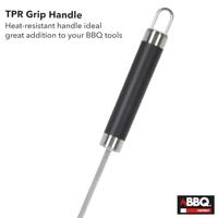 Barbecuespiesset Roestvrij staal 46,5 cm (4 Stuks) - thumbnail