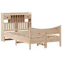 Bedframe zonder matras massief grenenhout 135x190 cm - thumbnail