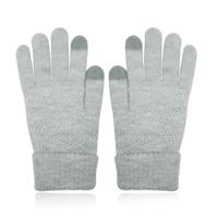 LGT JWLS Dames Touchscreen Handschoenen in Grijs - thumbnail