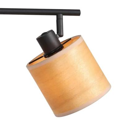 Steinhauer PlafondlampBambus zwart met bamboe 4-lichts - 3668ZW