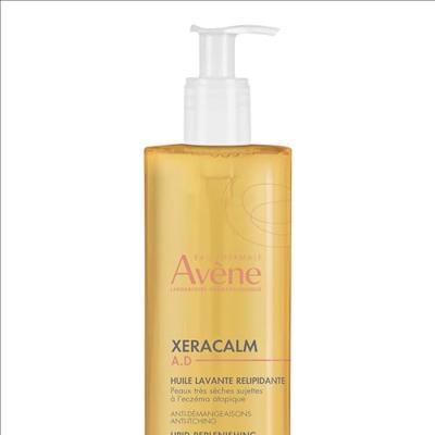 Avène XeraCalm A.D Relipiderende reinigende Olie, Zeer droge huid met neiging tot atopisch eczeem en jeuk 400ml