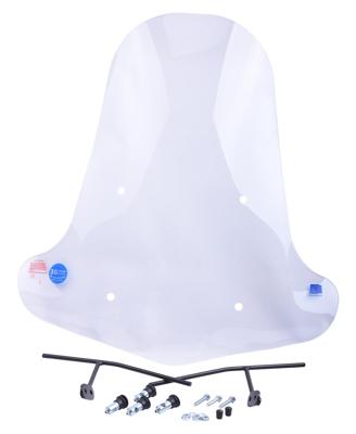 Diverse Windscherm helder 72cm | agm goccia / tomos a35 / btc boxer