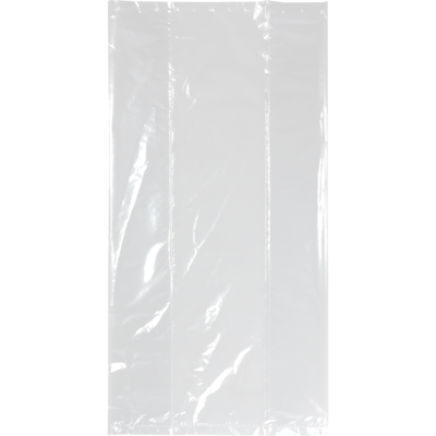 Zak | Zijvouwzak | LDPE | 16/ 5x35cm | 18my | transparant | 1000 stuks