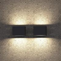 KS Verlichting Zwarte wandspotSegment S - 7495 - thumbnail