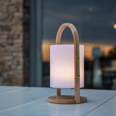 LUMISKY Woody LED draadloze lantaarn - H 37 cm - Wit LUMISKY Woody LED draadloze lantaarn - H 37 cm - Wit