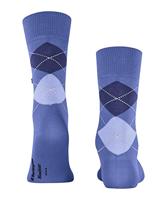 Burlington Manchester Katoenen Heren Sokken - Biologisch katoenen heren kousen met ruit print - thumbnail