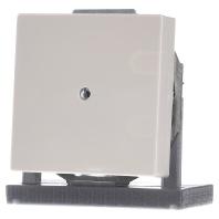 Busch-Jaeger 2CKA001710A3145 Blindafdekking, Kabelinvoer Afdekking Future lineair Parel-wit, Crème-wit 1 stuk(s)