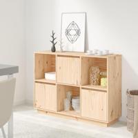 Dressoir 110,5x35x80 cm massief grenenhout - thumbnail
