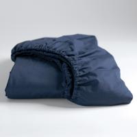 Cinderella hoeslaken standaard katoen 140x200cm navy (matrashoogte t/m 25 cm) - thumbnail