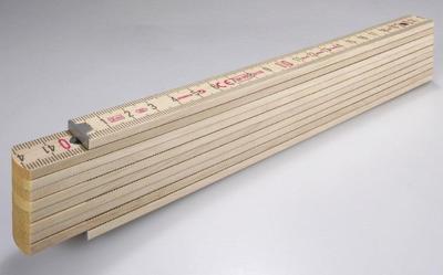 Stabila Holz-Gliedermaßstab Type 400 14348 Duimstok 2 m Beukenhout