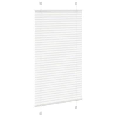 Pliss rolgordijn 70x100 cm stofbreedte 69,4 cm polyester wit Pliss rolgordijn 70x100 cm stofbreedte 69,4 cm polyester wit