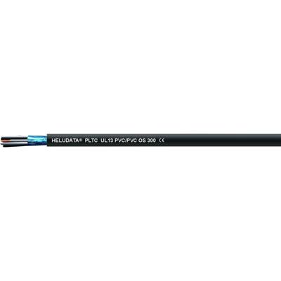 HELU 11015266 Instrumentkabel HELUDATA® PLTC UL13 OS 300 1 x 2 x 0.823 mm² Blauw 100 m