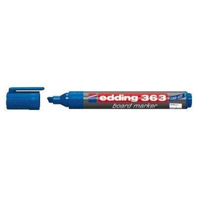 Whiteboardmarker edding 363 schuin 1-5mm blauw | 10 stuks