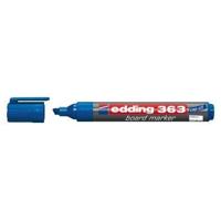 Whiteboardmarker edding 363 schuin 1-5mm blauw | 10 stuks - thumbnail