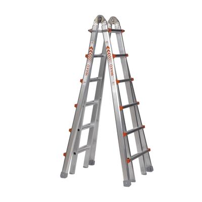 Waku Telescoopladder vouwladder 4x6 treden - 1413800103 Waku Telescoopladder vouwladder 4x6 treden - 1413800103