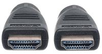 Manhattan 353977 HDMI-kabel HDMI Aansluitkabel HDMI-A-stekker, HDMI-A-stekker 10.00 m Zwart 4K UHD, UL gecertificeerd - thumbnail