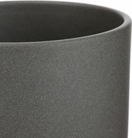 Era pot rond donkergrijs mat h14,5xd17,5 cm Mica Decorations - Mica decorations - thumbnail