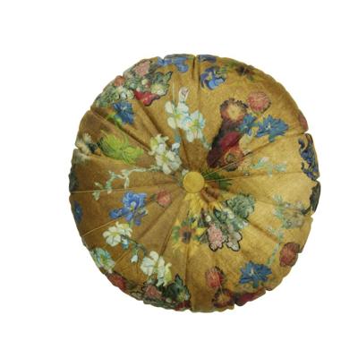 Beddinghouse Van Gogh Museum Carré Fleuri Sierkussen Gold (Ø 40 cm)