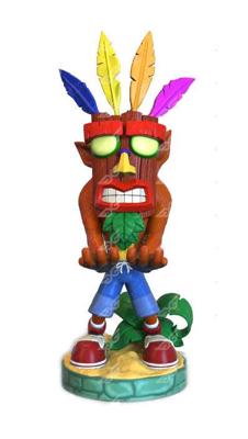 Cable Guys Crash Bandicoot - Crash Aku Aku