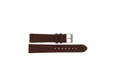 Horlogeband Universeel 62206.23.18 / Teju Leder Cognac 18mm
