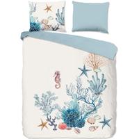 Good Morning Dekbedovertrek "maritiem" - Wit - (140x200/220 cm) - Katoen - thumbnail