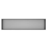 Inbouwnis Best-Design Elah 121x28x7 cm RVS - thumbnail