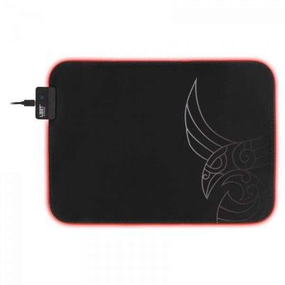 L33T Gaming 160405 karlvagn rgb gaming mousepad, medium-size, fast surface. 355 x 255 x 3 mm, black