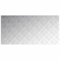 VidaXL Trap tread rechthoekig 2 pcs zilver 100 x 50 cm aluminium - thumbnail