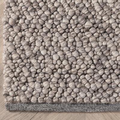 Nohr Vloerkleed 'Ilia' Wol, 200 x 300cm, kleur Lichtgrijs