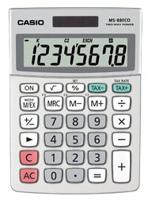 Casio MS-88ECO Bureaurekenmachine Zilver Aantal displayposities: 8 werkt op zonne-energie, werkt op batterijen (b x h x d) 103 x 31 x 145 mm - thumbnail