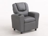 Relaxzetel voor kinderen BAMBINO grijs - thumbnail
