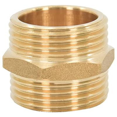 VidaXL Zuigslang met messing koppelingen 1,1&apos;&apos; 7 m pvc groen