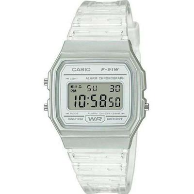 CASIO Collectie Horloge F-91WS-7EF Chrono, Alarm, Automatische Kalender