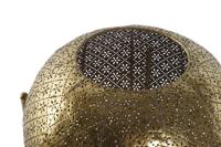 Kaarshouder Home ESPRIT Gouden Metaal Kristal 29 x 29 x 26,5 cm - thumbnail