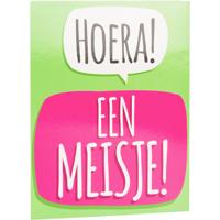 Surprise Card - Hoera een meisje - thumbnail