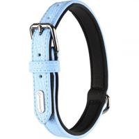 Halsband Leza Blauw 24 - 30 cm x 15 mm Flamingo Blauw - thumbnail