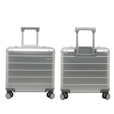 Alumaxx JU-45192 Aluminium Reistrolley GRAVITY + 4 Wielen 44x42x22.5 cm Zilver Alumaxx JU-45192 Aluminium Reistrolley GRAVITY + 4 Wielen 44x42x22.5 cm Zilver